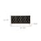 Homeroots Black and Gold Harlequin Sideboard Storage Cabinet 401673 - alternate 6