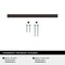 Amerock Cityscape 3-3/4 inch (96mm) Center-to-Center Oil-Rubbed Bronze Cabinet Pull, 25PK 25VMP37131ORB - alternate 4