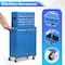 Wrightmaster 5-Drawer Rolling Tool Chest Combo with Wheels, Detachable Storage Cabinet and Double Locking System ZoroT245D385L - alternate 7