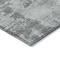 Homeroots 8' Gray And Silver Round Abstract Washable Indoor Outdoor Area Rug 602709 - alternate 9