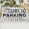 Signmission Public Parking Left, 18 Inch x 48 Inch, Vinyl Banner B-30822 - alternate 5