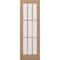 Doornmore G109, 33.75" x 98" ( 32" Door) Left Hand, Mahogany SDL 9 Lite Exterior Door G109-SW-3296_1_LI - alternate 1