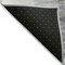 Homeroots 8' Black Gray And Ivory Round Abstract Washable Indoor Outdoor Area Rug 601178 - alternate 9
