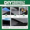 Waterlock DIY 5" Aluminum/SS Gutter Guard, High Gloss White, 1ft Sample WD-5KS-001-WHT - alternate 4