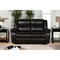 Homeroots 64in Brown Faux Leather Manual Reclining Love Seat 366305 - alternate 7