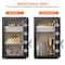 Wrightmaster 2.8 cu. ft. Floor Safe with Fireproof Bag, Dual Alarm and Silent Mode, Removable Shelf ZOR-P441923 - alternate 8