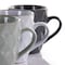 Elama Diamond Waves 6-Piece 12 oz. Mug Set with Stand, Assorted Colors EL-DIAMONDWAVES - alternate 10