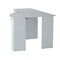 Homeroots 59" White Corner Computer Desk With Two Drawers 249807 - alternate 7