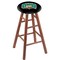 Holland Bar Stool Co Oak Bar Stool, Medium Finish, Ohio University Seat RC30OSMed - alternate 1