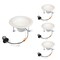 Bulbrite 75 Watt Equivalent 4 DWNLGT Dimmable Medium Screw LED Light Bulb Cool White Light 4000K, 4PK 862654 - alternate 1