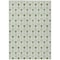 Homeroots 9' X 12' Green And Ivory Geometric Washable Indoor Outdoor Area Rug 595731 - alternate 9