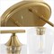 Jonathan Y Jayne 23" 3-Light Iron/Glass Cottage Rustic LED Vanity Light, Brass Gold JYL7547B - alternate 10
