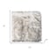 Homeroots Set Of Two 17" X 17"  Ombre Grey Faux Fur Dining Chair Cushion Pads 476610 - alternate 4