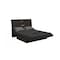 Homeroots Four Piece Gray Solid Wood Bedroom Set With Mirror 343945 - alternate 1