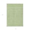 Homeroots 5' X 8' Artichoke Green Mint Green And Ivory Floral Washable Indoor Outdoor Area Rug 582315 - alternate 9