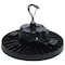 Nuvo 120/100/80W LED UFO High Bay 3K/4K/5K CCT 60/80/100 Beam Angle Black 120-347V 65/1520 - alternate 7