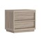 Manhattan Comfort Navis 26 in Nightstand in Natural Oak (2-Drawer) NS1771-2 - alternate 6