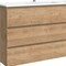 Homeroots 48" Oak Wood Freestanding Bathroom Vanity With White Sink And Three Drawers 624171 - alternate 5