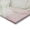Homeroots 9' X 12' Gray and Pink Abstract Washable Non Skid Indoor Outdoor Area Rug 559368 - alternate 4