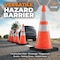 Xpose Safety 28 in Orange Traffic Cone, 10 lb Base with 6 in & 4 in Reflective Collar, PVC, DOT Approved, 12PK OTC28-64-10L-12-X - alternate 7