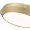 Z-Lite Quasars Modern Gold 1 Light Flush Mount 7701F16-MGLD-LED - alternate 7