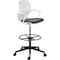 Safco Chair, 28-3/4 in W 28-3/4" L 49" H, Adjustable, Plastic Seat 7014WH - alternate 1