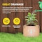 Ipower YSSOA Grow Bags 7 Gallon 300G Reusable Breathable Gardening Pots, Tan, 12PK GLGROWBAG7X6TANX2 - alternate 7