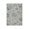 Homeroots 5' X 8' Taupe Navy Blue And Denim Blue Floral Washable Indoor Outdoor Area Rug 589507 - alternate 9