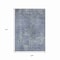 Homeroots 9' X 12' Blue And Gray Abstract Washable Indoor Outdoor Area Rug 615504 - alternate 9