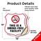 Signmission No Smoking Shield Label Set This Is A Sm, 18 inch X 18 inch, Vinyl Decal, 2PK SHI-D-2PACK-18-399 - alternate 5