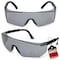Bison Life Boxer Black Temples, Safety Glasses, Anti-Fog & Anti-Scratch, Gray/Black Lens ZH-BXSG-GYLBKT-MS16 - alternate 1
