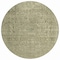 Homeroots 8' Sage And Beige Round Abstract Washable Indoor Outdoor Area Rug 616024 - alternate 7