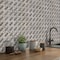 Apollo Tile Wooden, Athens Grey 11 x11 Eastern White Marble Floor and Wall Mosaic Tile 4.2 sqft/case, 5PK APLSV88B24A - alternate 4