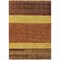 Homeroots 8' X 10' Terra Cotta Gold And Brown Abstract Washable Indoor Outdoor Area Rug 615305 - alternate 9