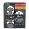 Steel Pro Brushed Nickel Deadbolt and Door Knob Combo BFX2B91B - alternate 2