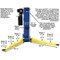 Atlas Automotive Equipment 9Ohsc 2-Post Lift +  In.Lawnmower In. Adapter Combo ATTD-9OHSC-COMBO-FPD - alternate 5