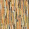 Homeroots 3' X 5' Orange And Beige Striped Washable Indoor Outdoor Area Rug 609042 - alternate 9