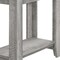 Homeroots 22" Gray Wood End Table With Shelf 489716 - alternate 5