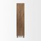 Homeroots 16in Brown Solid Wood Curio Cabinet With Two Doors 727722 - alternate 8