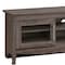 Homeroots 53in Gray Wood Enclosed and Open Storage TV Stand 724158 - alternate 7
