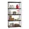 Iron Horse Boltless Shelving Unit, 5 Shelves, Steel, 18 in D x 36 in W x 72 in H 20992 - alternate 17