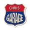 Signmission Chris's Garage, 6 Inch X 6 Inch, Plastic Sign SHI-P-6-383-CHRIS - alternate 1