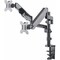 Manhattan Universal Gas Spring Dual Monitor Mount 461597 - alternate 1