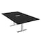 Skutchi Designs 6 Person Conference Table With Power Unit | 7' Rectangular Table | Harmony Series HAR-REC-48x84-T-U999ST19-ESIL - alternate 1