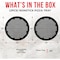 Emporio Kitchen Non-Stick Pizza Pan, 13in Carbon Steel, Perforated, Gray Marble Coating, Oven Safe EKPIZP1X - alternate 7