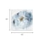 Homeroots 30" x 30" Watercolor Abstract Gray Blue Flower II Canvas Wall Art 398918 - alternate 3