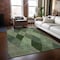 Homeroots 8' X 10' Green Mint Green And Sage Argyle Washable Indoor Outdoor Area Rug 613690 - alternate 9