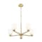 Z-Lite Naya 5-Light Chandelier, 25.25 in W, Modern Gold 7518-5MGLD - alternate 8
