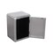 Homeroots 18in Silver Aluminum Standard Accent Cabinet With One Shelf 489016 - alternate 8