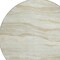 Homeroots 8' Beige Round Striped Washable Indoor Outdoor Area Rug 608102 - alternate 9